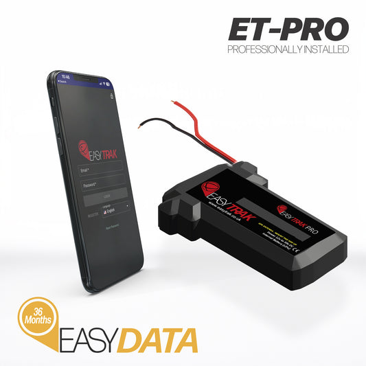 EasyTrak ETPRO - Professional installation + 36 Months of data